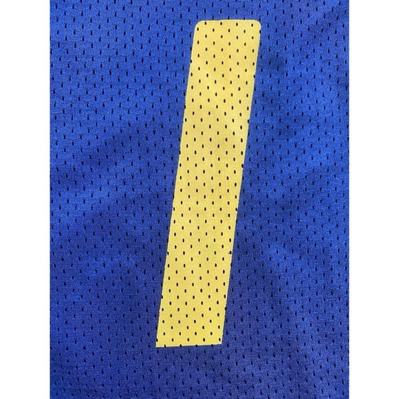 West Virginia Mountaineers Jersey Boy Youth Extra Large Blue Nike Y2K Team Issue - Picture 3 of 16